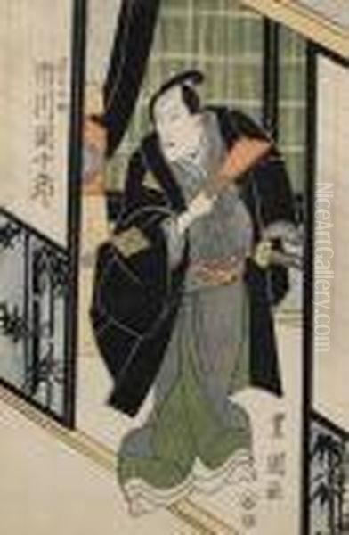 Comprising One Sheet By Kuniyoshi Oil Painting by Utagawa Kuniyoshi