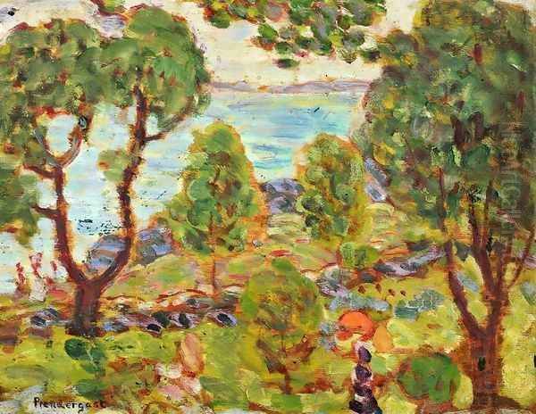 Seashore2 Oil Painting by Maurice Brazil Prendergast