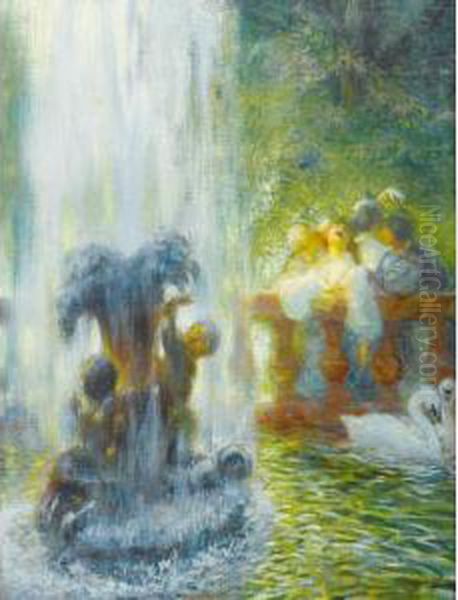 La Fete Joyeuse Oil Painting by Gaston de Latouche