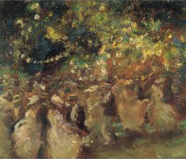 Le Bal Oil Painting by Gaston de Latouche