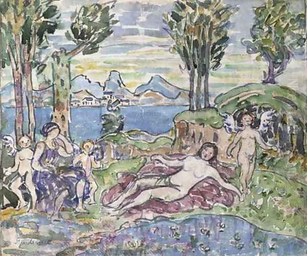 Cherubs by Maurice Brazil Prendergast