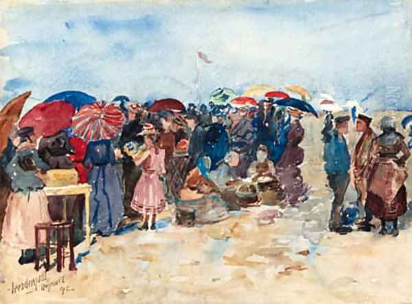 Untitled 3 Oil Painting by Maurice Brazil Prendergast