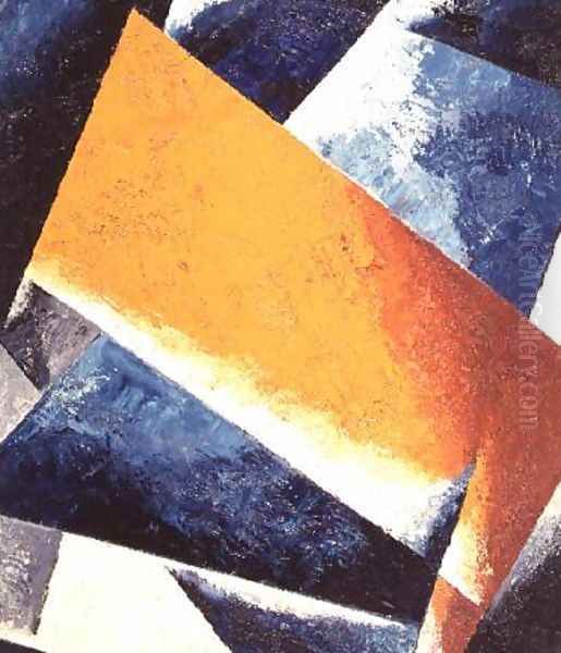 Architectonic Composition Oil Painting by Lyubov Popova