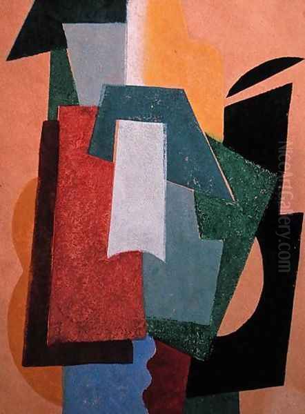 Summer, 1917-18 Oil Painting by Lyubov Popova