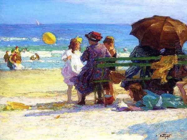 A Family Outing Oil Painting by Edward Henry Potthast