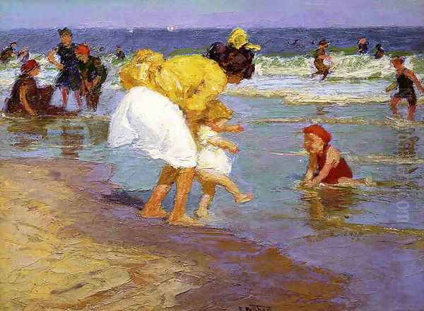 At the Seaside 2 Oil Painting by Edward Henry Potthast