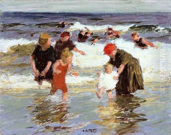 Bathers, c.1913 Oil Painting by Edward Henry Potthast