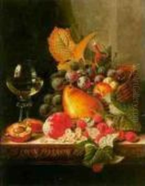 Still Life Oil Painting by Edward Ladell