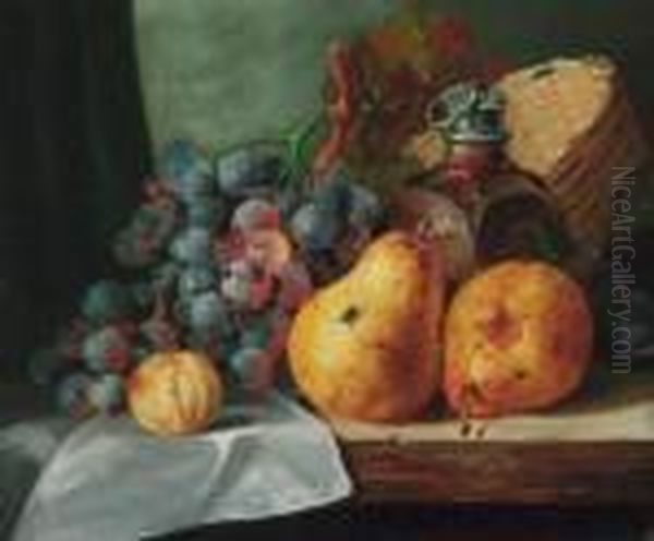 Pears Oil Painting by Edward Ladell