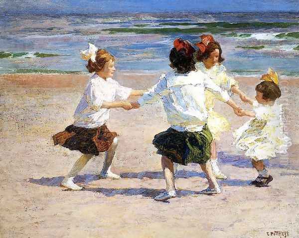 Ring around the Rosy Oil Painting by Edward Henry Potthast