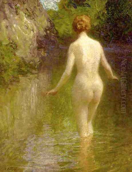 Nude Oil Painting by Edward Henry Potthast