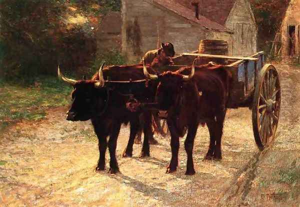 The Ox Cart Oil Painting by Edward Henry Potthast