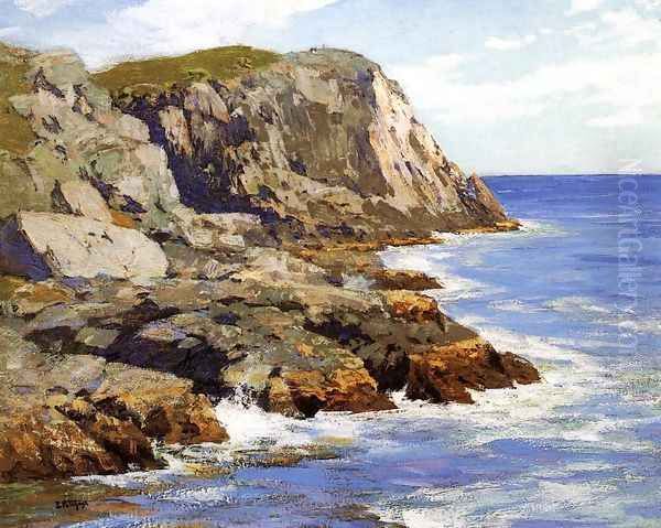 Monhegan Oil Painting by Edward Henry Potthast