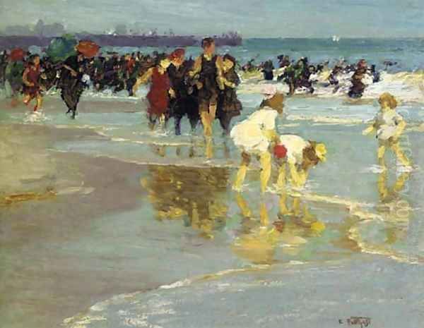 Bathers 3 Oil Painting by Edward Henry Potthast