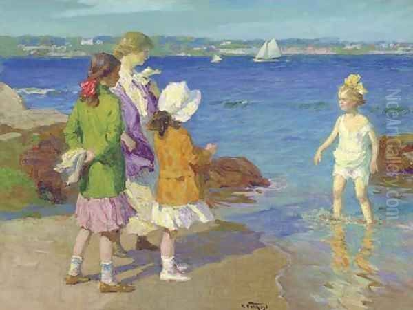 The Water's Fine Oil Painting by Edward Henry Potthast