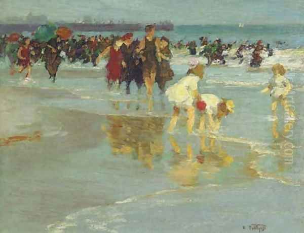 Bathers 2 Oil Painting by Edward Henry Potthast