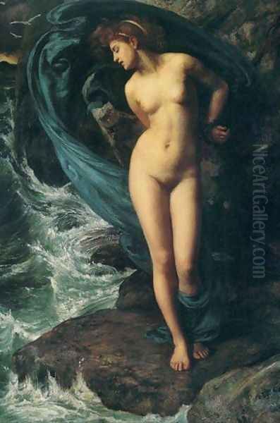 Andromeda Oil Painting by Sir Edward John Poynter