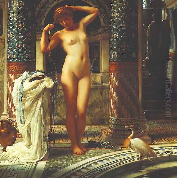 Diadumene Oil Painting by Sir Edward John Poynter