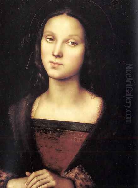 Mary Magdalen Oil Painting by Pietro Vannucci Perugino