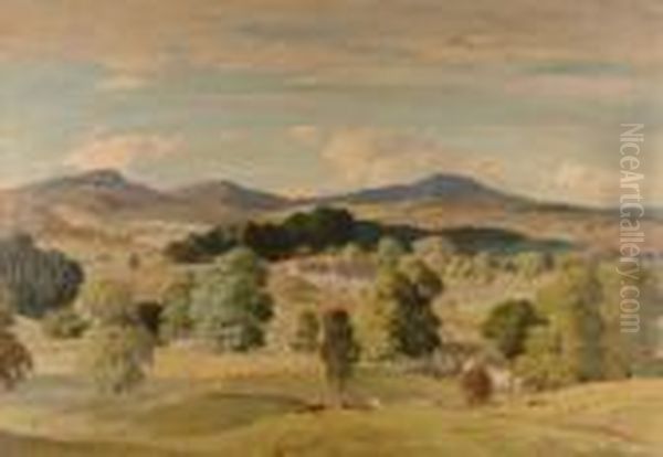 The Hayfield by Percy Lancaster