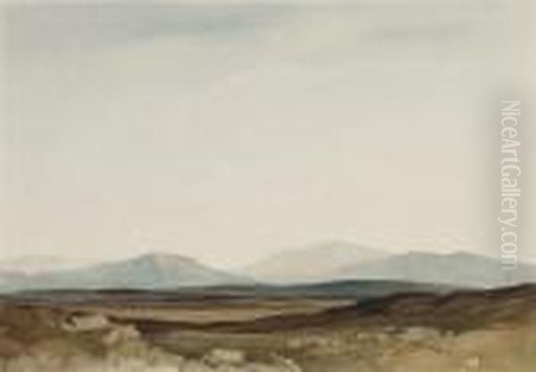 Moorland, Cross Fell, Cumberland by Percy Lancaster