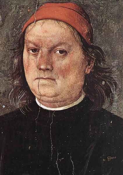 Self-Portrait 2 Oil Painting by Pietro Vannucci Perugino