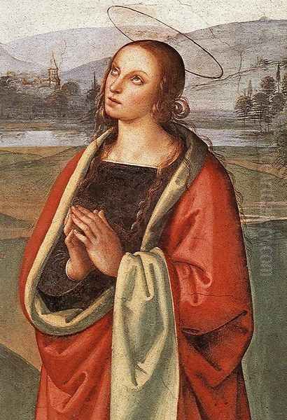 Detail 2 Oil Painting by Pietro Vannucci Perugino