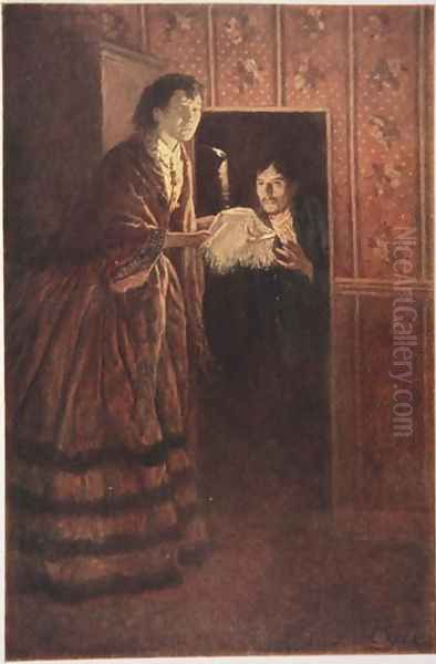 The Secret Room Oil Painting by Howard Pyle