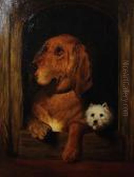 Dignity And Impudence Oil Painting by Landseer, Sir Edwin