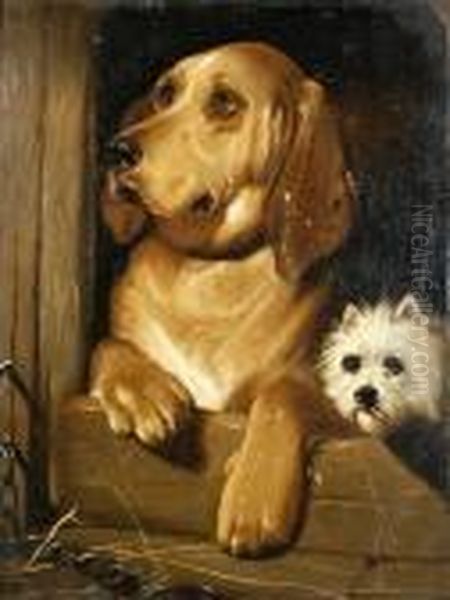 Dignity And Impudence Oil Painting by Landseer, Sir Edwin