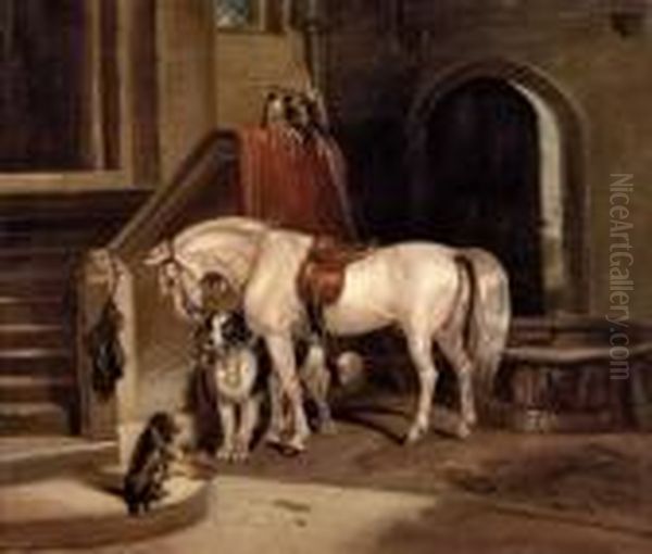 Pferd Oil Painting by Landseer, Sir Edwin