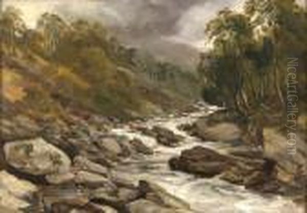 The Brewing Storm Oil Painting by Landseer, Sir Edwin