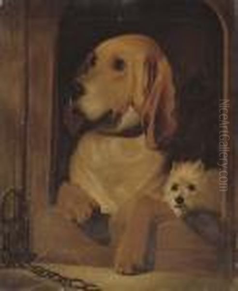 Dignity And Impudence Oil Painting by Landseer, Sir Edwin