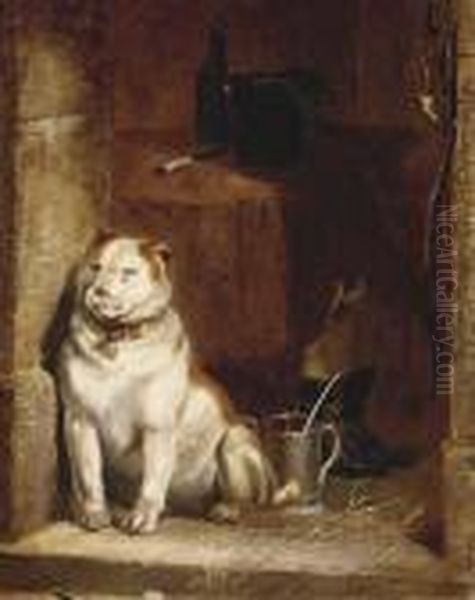 Low Life Oil Painting by Landseer, Sir Edwin