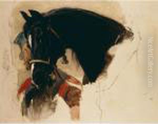 My Horse Oil Painting by Landseer, Sir Edwin