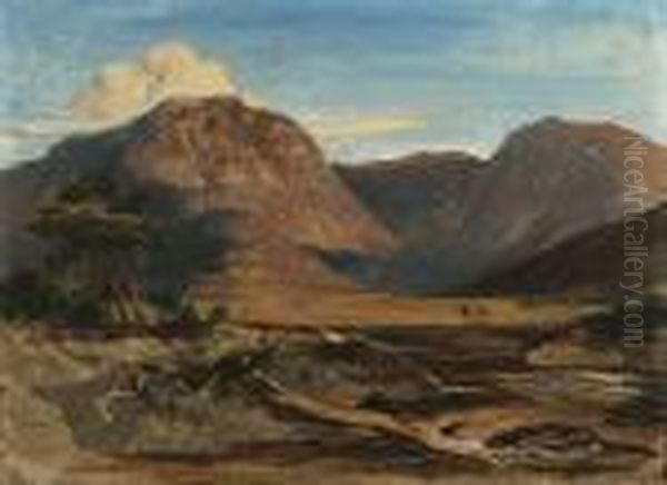 Glen Feshie Oil Painting by Landseer, Sir Edwin