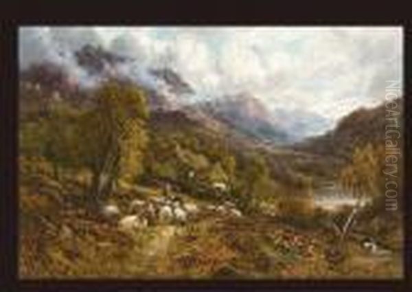 Landscape Oil Painting by William Langley