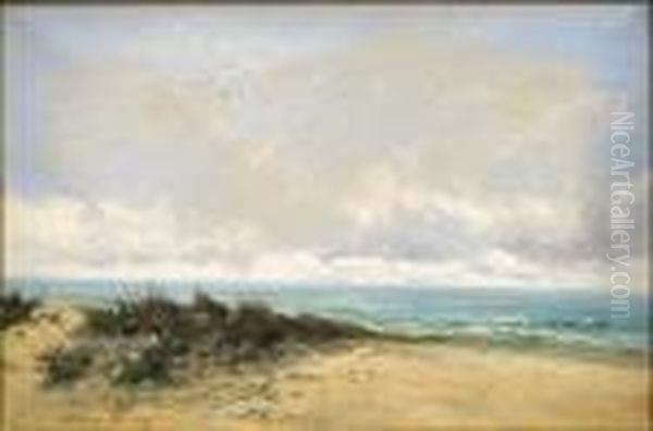 Seascape Oil Painting by William Langley