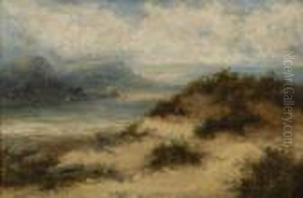 Sand Dunes Oil Painting by William Langley