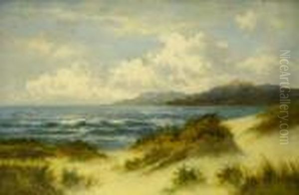 Bute Coast Oil Painting by William Langley