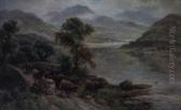 Landscape Oil Painting by William Langley