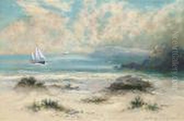 A Gentle Breeze Oil Painting by William Langley