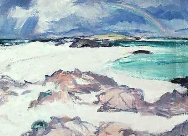 The Rainbow, c.1924 Oil Painting by Samuel John Peploe