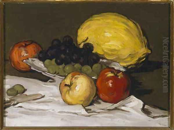 Melon, c.1906 Oil Painting by Samuel John Peploe