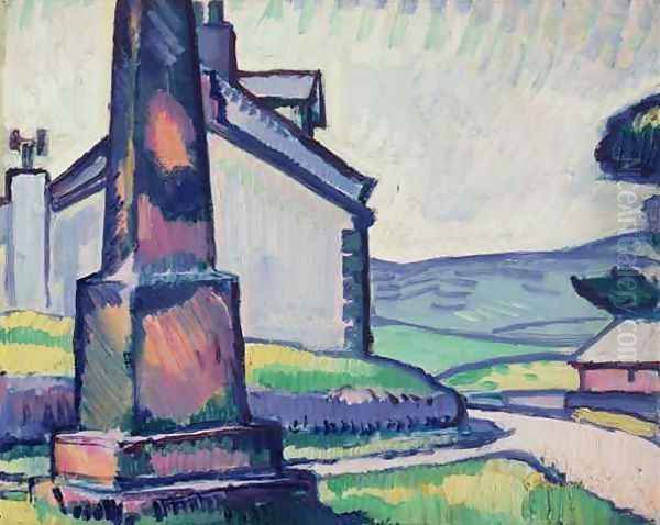 Crawford, 1914 Oil Painting by Samuel John Peploe