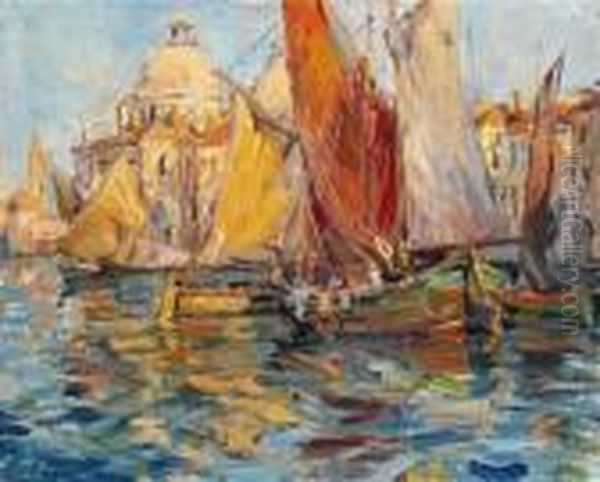 Venedig Oil Painting by Georges Lapchine