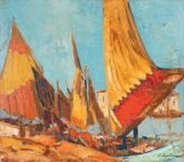 Le Port by Georges Lapchine