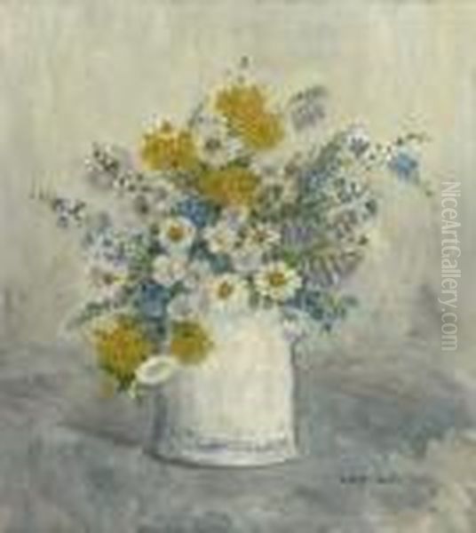 Bouquet De Fleurs Des Champs Oil Painting by Pierre Laprade