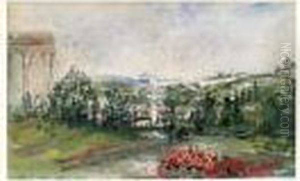 Le Jardin De Toscane Oil Painting by Pierre Laprade