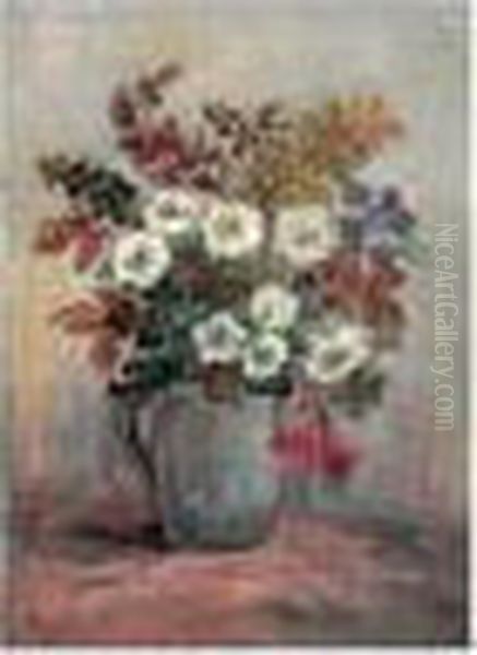 Bouquet De Fleurs Des Champs Oil Painting by Pierre Laprade